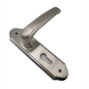 Hardware Accessories Safety Security Entrance Door Stainless Steel Door Handles with Plate