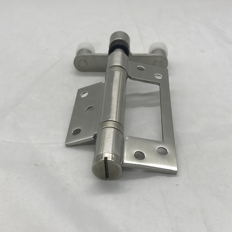 Stainless Steel Folding Door Bottom Double Sides Door Hinge with Roller