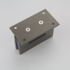 Black Glass To Wall Stainless Steel Brass Shower Glass Door Hinge 90 Degree 