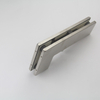 Security Square Metal Clamp Glass Door Lock Patch Fitting