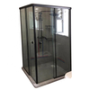Glass Sliding Frameless Door for Bathroom Glass Partition Dry Wet Depart