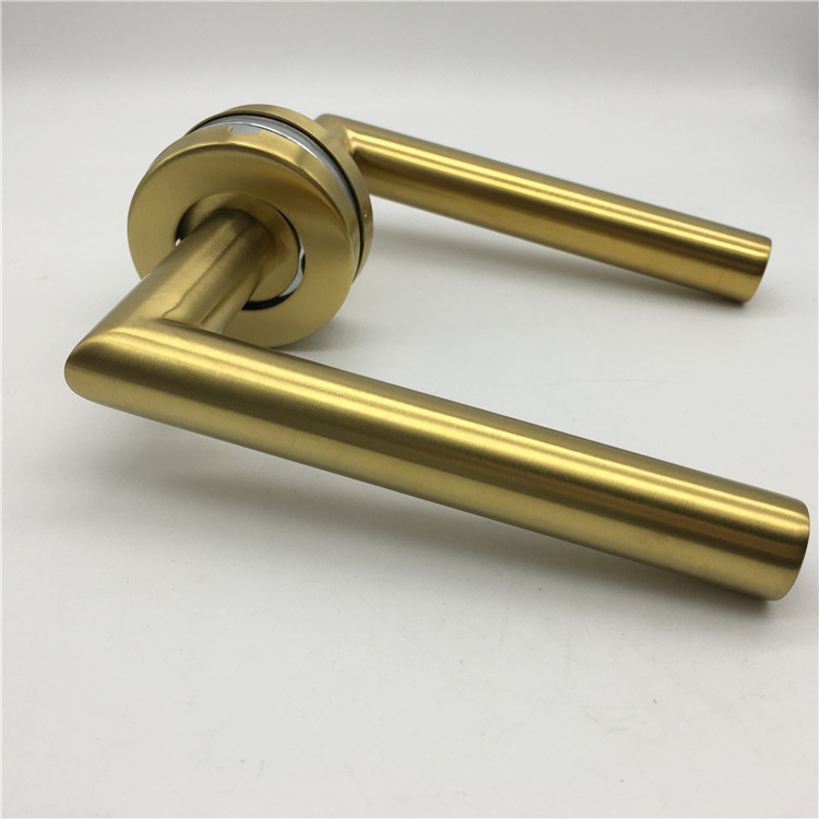 Golden Stainless Steel Modern Best Door Hardware Entrance Door Locks And Handles