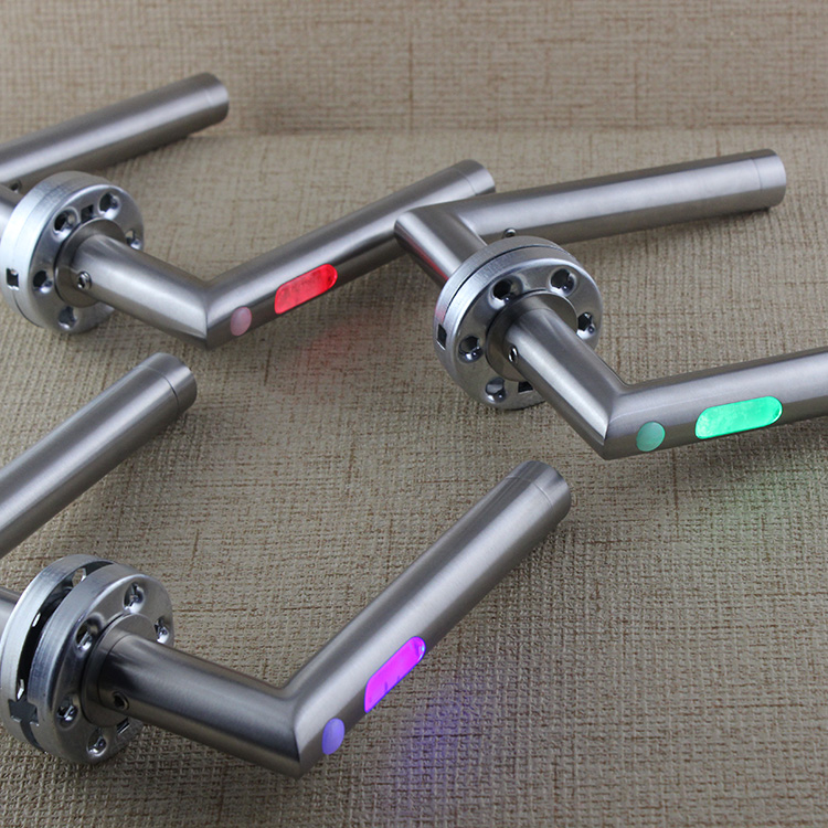 Green Blue Red White SSS New Design Stainless Steel LED Door Handle Room Door LED Handle 