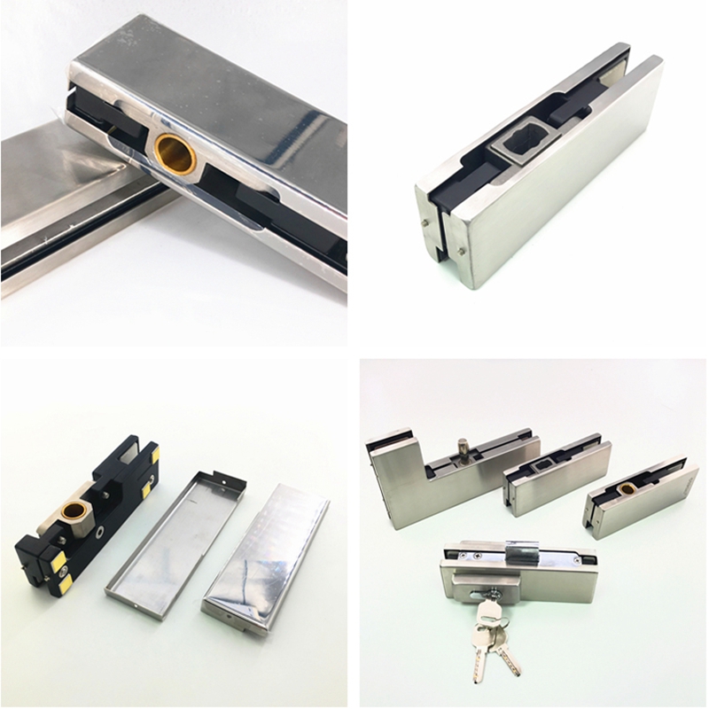 Professional Manufacturer Glass Door Clamp Patch Fittings Frameless Glass Clamp Clips Door Hinge Hardware Fitting