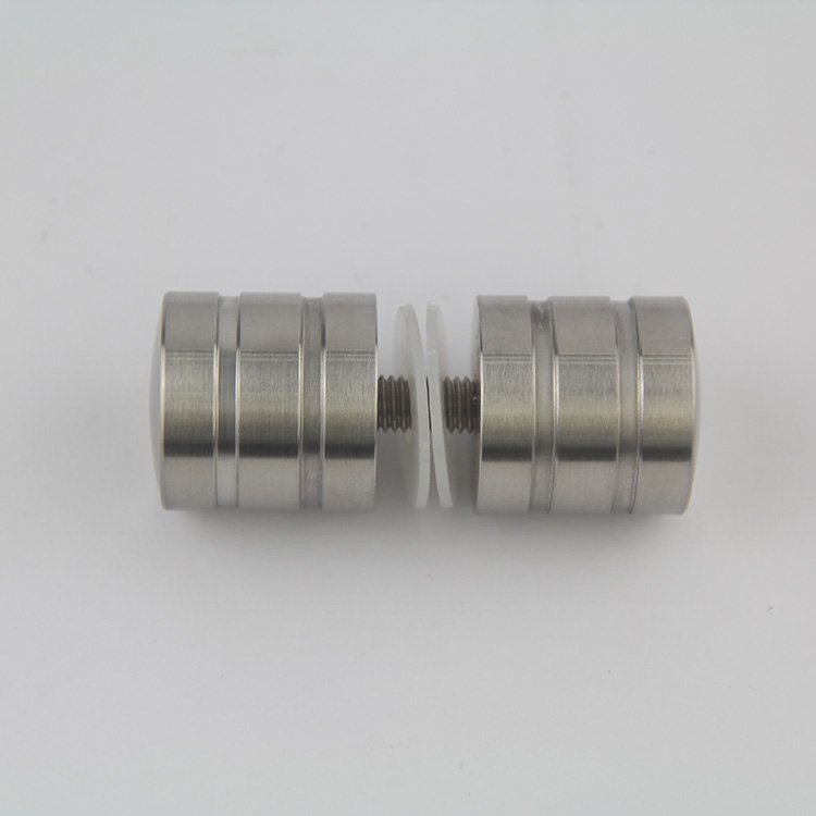 Double Side Tempered Small Glass Handle Shower Room Sliding Glass Shower Door Knobs