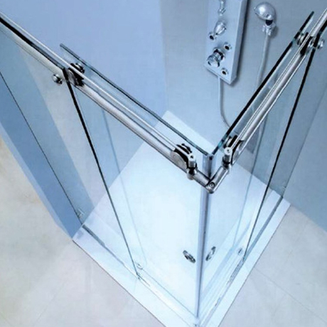 Two Side Standard Sliding Glass Door Size Frameless Glass Shower Doors