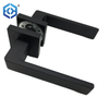 Black Hollow Top Grade Luxury European Design Stainless Steel Door Handle